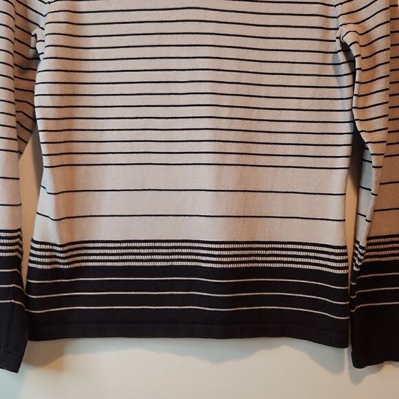 Pendleton Knit V Neck Sweater Women's Size Small Brown/Tan EUC NICE! - Picture 7 of 13